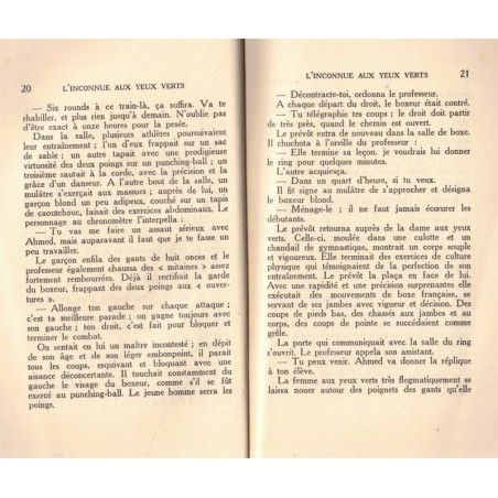 L'inconnue aux yeux verts, Marcel Pollitzer, 1951 - roman