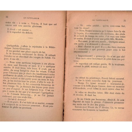 Le naufrageur, Marie Paol, 1945 - roman d'amour