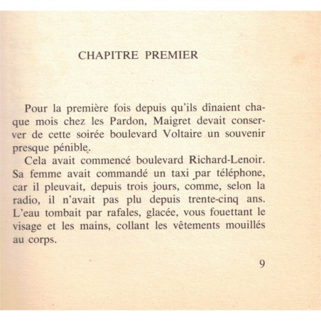 Maigret et le tueur, Georges Simenon, 1969 - Commissaire Maigret, roman policier