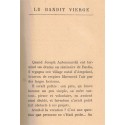Le bandit vierge, Henri Pierhome, 1932 - banditisme corse, Corse, roman policier, Le Livre d'Aujourd'hui, agrafée