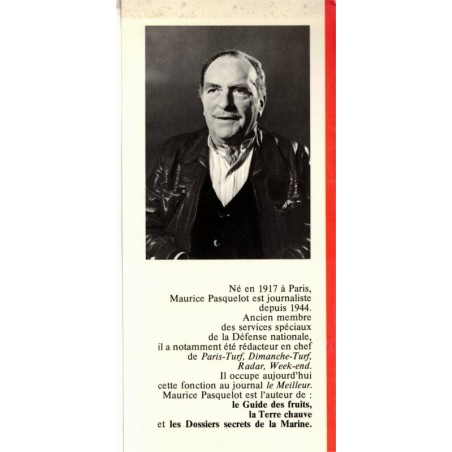 La valse à l'envers, Maurice Pasquelot, 1979 - prostitution, maisons closes 1930,