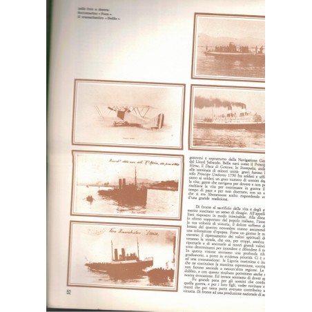 Gênes, guerre 1914-1918 - Genova, commemorativa del cinquantenario della Vittoria, 1968 - Italie, armée italienne,