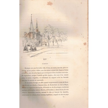 La Hollande à vol d'oiseau, Henry Havard, avec 25 eaux-fortes de Maxime Lalanne, 1882 - Pays-Bas, Hollande, gravures, tourisme,