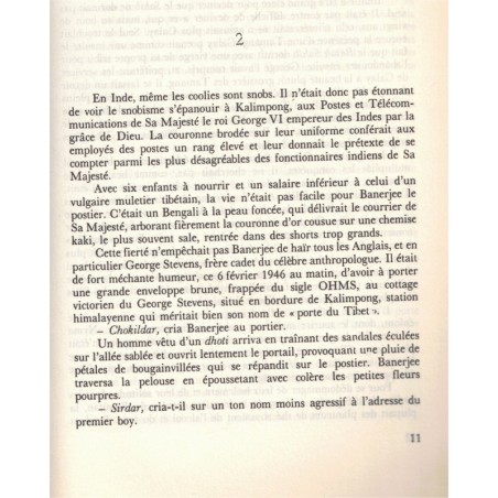 La Tibétaine, Michel Peissel, 1987 - Tibet, roman d'aventures,