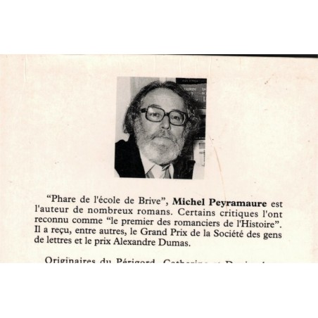 Les tambours sauvages, Michel Peyramaure, 1992 - Canada, XVIIe siècle, Québec, Indiens, aventures,