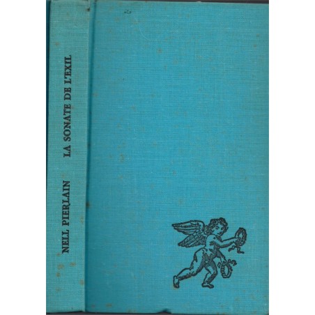 La sonate de l'exil, Nell Pierlain, 1968 - roman sentimental, Tallendier toilé,