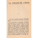 La sonate de l'exil, Nell Pierlain, 1968 - roman sentimental, Tallendier toilé,