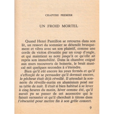 Un sorbet framboise, M.G. Prêtre, 1982 - Spécial-Police, Fleuve noir, polar, roman policier,