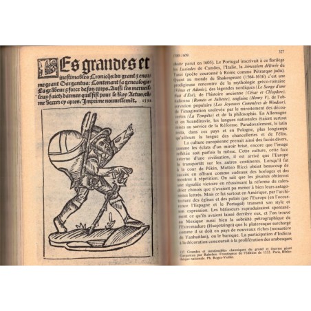 Le XVIe siècle, Histoire universelle Larousse, Morineau, 1968 - Renaissance, Moyen Age, encyclopédie,