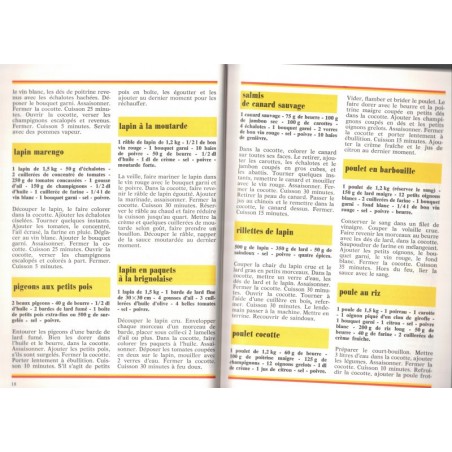 Autocuiseur Sitram inox, Yannick Mongin - recettes de cuisine, ustensiles de cuisine, publicité,