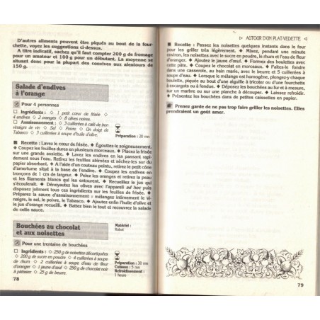 La cuisine à table, cuisson sur table, Colette Montrichard, 1986 - recettes, cuisine fêtes, cuisine rapide,