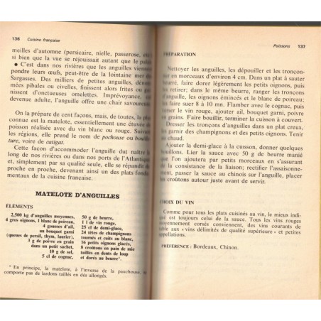 Cuisine française, Académie des gastronomes, 1974 - recettes, cuisine traditionnelle,