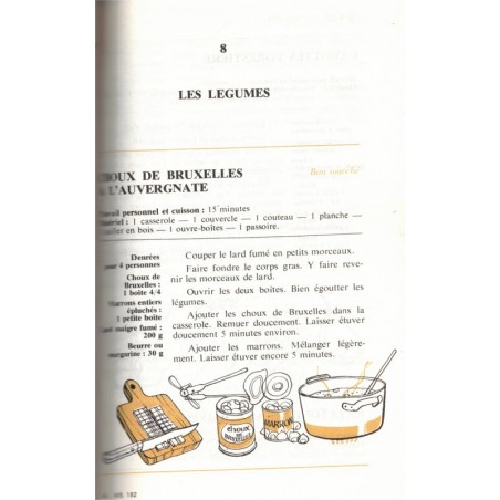 La cuisine rapide, Léonce Bérard, 1972 - recettes, cuisine légère, Marabout,