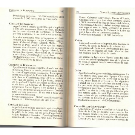 Dictionnaire des vins et alcools, Myriam Huet, Valérie Lauzeral, 1996 - vins, alcools, tourisme France, encyclopédie,