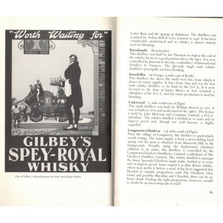 A guide to scotch whisky, Michael Brander, 1977 - Ecosse, whisky, alcools, vins, distillers,