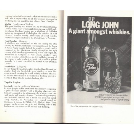 A guide to scotch whisky, Michael Brander, 1977 - Ecosse, whisky, alcools, vins, distillers,