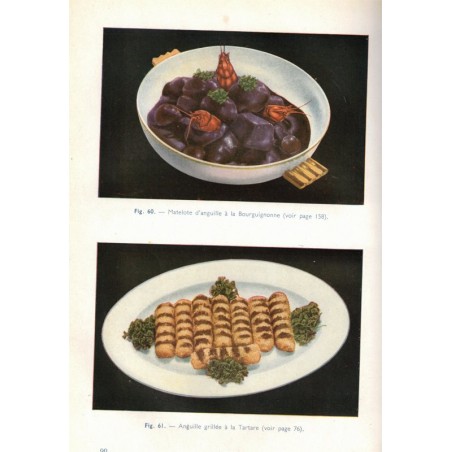 Les menus détaillés de la ménagère, Henri-Paul Pellaprat, 1951 - recettes, cuisine traditionnelle, cuisine fêtes, desserts,