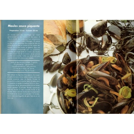 Poissons des crustacés, Cuisine saine et légère, 1993 - recettes, cuisine poisson, poissons,