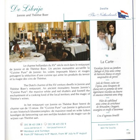 Les grandes tables du monde 2005, Traditions et qualité,  Marc Haeberlin, Illhaeusern, - cuisine, restaurants, gastronomie,