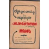 Discours d'un empirique sur l'alimentation, A. Merrheim, 1917 - méthode d'alimentation mono, diététique, cuisine végétarienne,