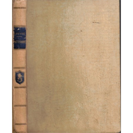 Matterhorn, Joseph Peyré, 1949 - Mont Cervin, Suisse, alpinisme,