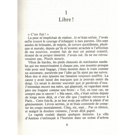 Le pain au goût amer, Martine Provis, 1990 - roman,