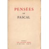 Pensées de Pascal, Blaise Pascal, 1943 - morale chrétienne, catholicisme, littérature XVIIe siècle, philosophes, moralistes,