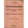 Pour apprendre la sténographie système Duployé codifié, Pommier Guaspare - secrétariat, sténographie, enseignement commercial