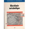 Biochimie métabolique, Audigié et Zonszain, 1995 - chimie, médecine, manuels universitaires,