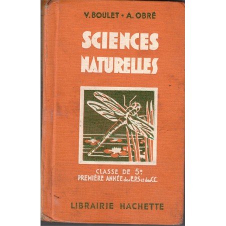 Insectes, sciences naturelles, Boulet et Obré, 1938 - zoologie, insectes, botanique,