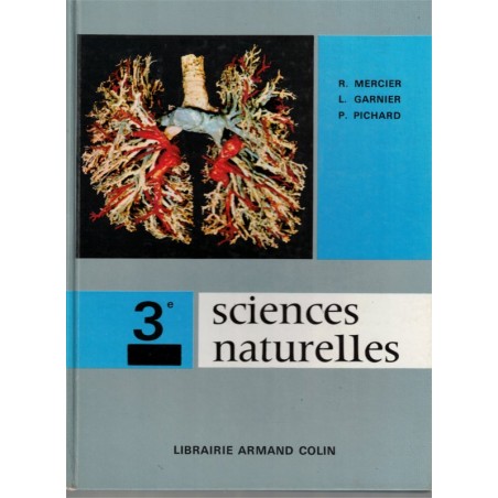 Sciences Naturelles, Paniel, classe de 3e, 1963 - manuels sciences naturelles, anatomie, hygiène,