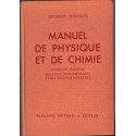 Manuel de physique et de chimie, classe de 3e, Georges Tréherne, 1950 - manuels de physique, manuels de chimie,