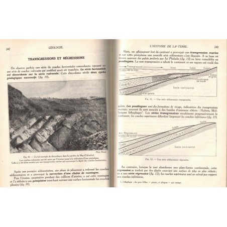 Géologie, classe de 4e, René Balland - , géologie, manuels sciences naturelles, cours Obré