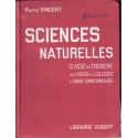 Sciences Naturelles, classe de 3e, Pierre Vincent, 1953 - manuels sciences naturelles, physiologie humaine, hygiène,