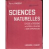 Sciences Naturelles, classe de 3e, Pierre Vincent, 1953 - manuels sciences naturelles, physiologie humaine, hygiène,