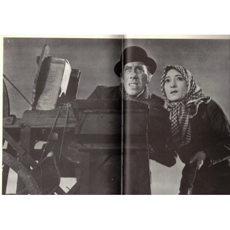 Film Marcel Pagnol,Regain, Jean Giono, 1973 - cinéma, Fernandel, Orane Demazis, Gabriel Gabrio, Marguerite Moreno, Pastorelly,