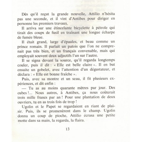 Manon des Sources, L'eau des collines T2, film Marcel Pagnol, 1973 - , Provence, cinéma, collection Pastorelly,