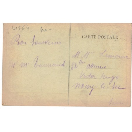 Vichy, source des Célestins, avec timbre Pasteur 15c 1924- carte postale 03 Allier, philatélie