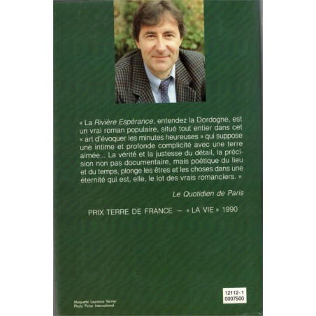 La rivière Espérance, Christian Signol, 1991 - bateliers, Lot, Quercy,