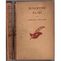 rare! Sinistre alibi, Carlton Wallace, 1937 - Le Masque, polars, roman policier,