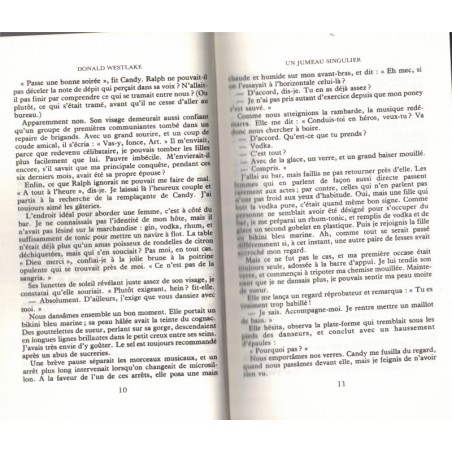 Un jumeau singulier, Donald Westlake, 1981 -, Classiques du Crime, polar, roman policier,