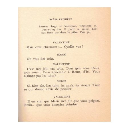 La robe mauve de Valentine, Françoise Sagan, 1967 - marivaudage, roman d'amour,