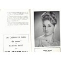 Programme opérette Rose Marie, théâtre Henri Varna Mogador,  - spectacles, music-hall, cinéma,