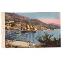 Monte-Carlo, vue de Monaco, - voilier, série Côte d'Azur, collection Loel Nice, carte postale Principauté de Monaco,