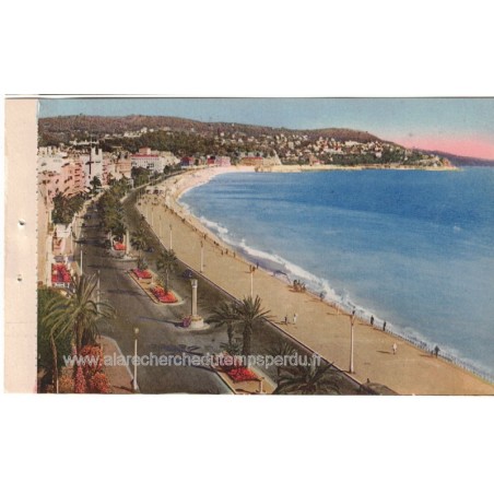 Nice, Promenade des Anglais - série Côte d'Azur, collection Loel Nice, carte postale 06 Alpes-Maritimes,
