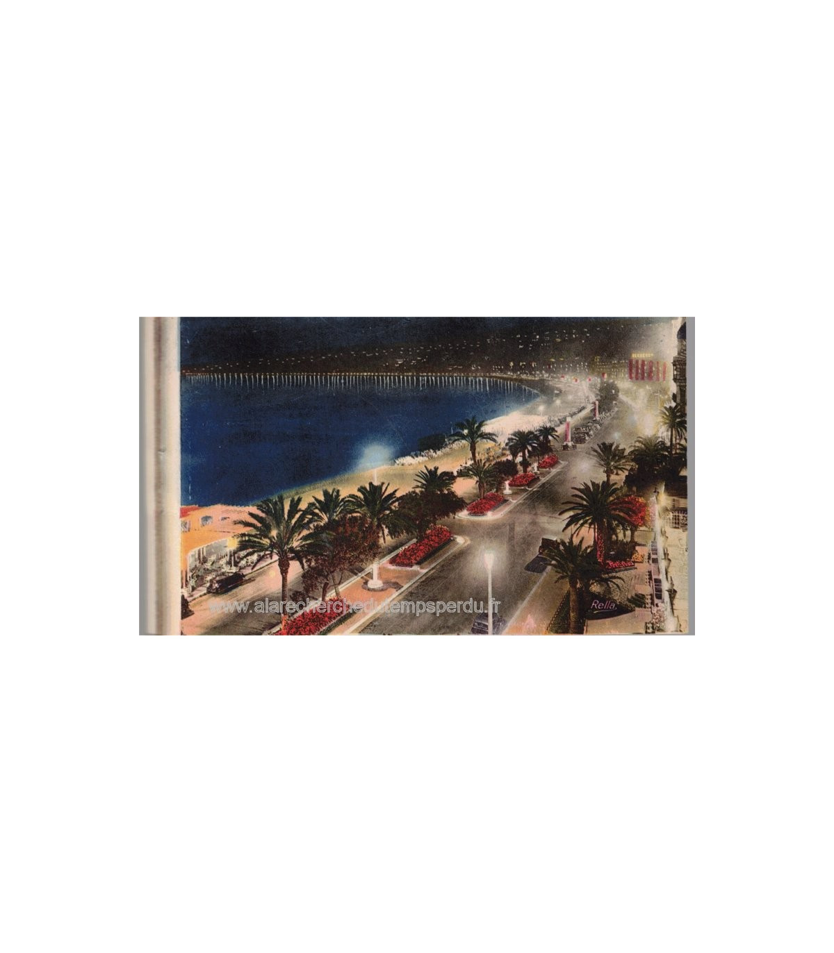 Carte postale ancienne de Nice (06000) - La Promenade des Anglais