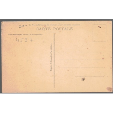 Vichy, le Casino vue d'ensemble, début 1900 - carte postale 03 Allier,