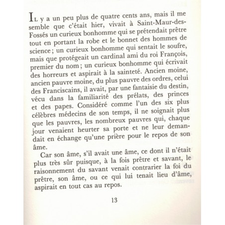 Le roman de Rabelais, Michel Ragon, 1994 - biographie, littérature XVIe siècle,