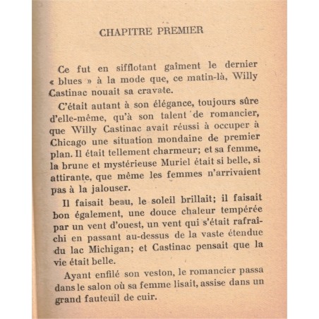 Yé-Su, Jack River, 1941 - collection Minuit, roman policier,