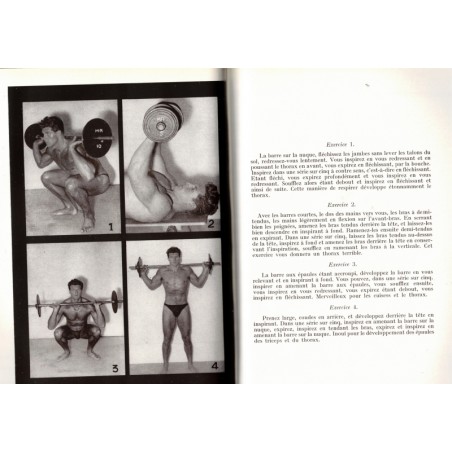 Toute la culture physique, nouvelle méthode franco-américaine complète, Marcel Rouet, 1954 - culturisme, gymnastique,